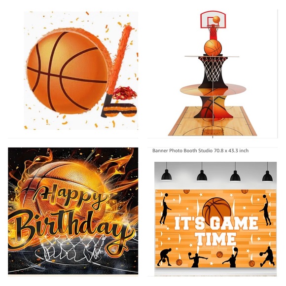 Other - Basketball Themed Party Decorations